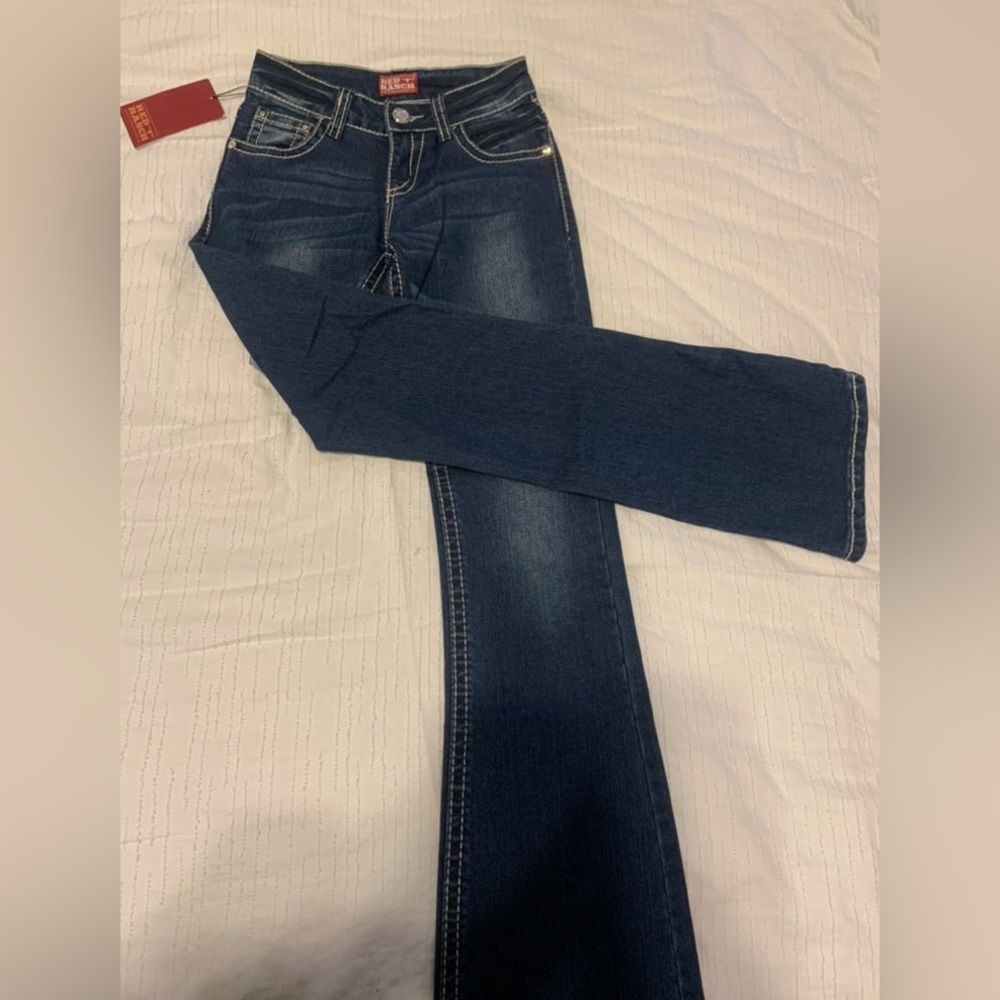 “Red Ranch” Boot cut jeans - Picture 3 of 4
